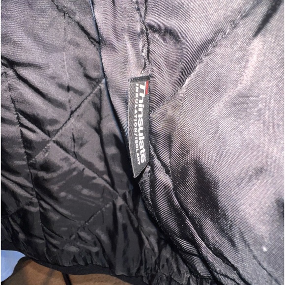 J Crew Men’s Black 40R Ludlow Thinsulate Peacoat - Picture 6 of 7